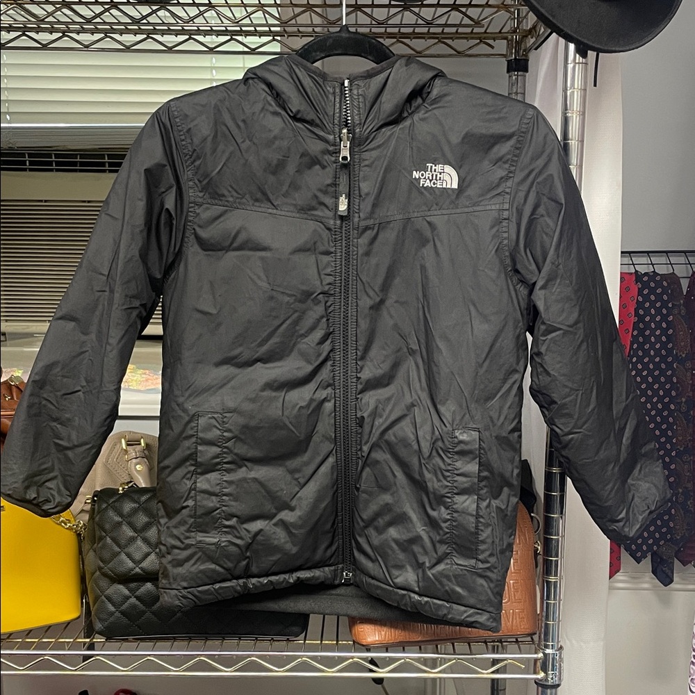 The North Face Reversible, Black Insulated Jacket